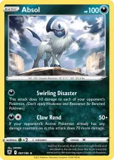 Absol 097/189 Rare Holo from Astral Radiance