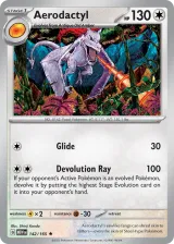 Aerodactyl 142/165 Rare from 151