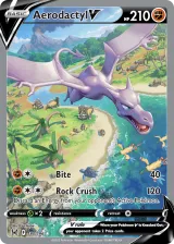 Aerodactyl V 180/196 Ultra Rare from Lost Origin