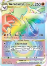 Aerodactyl VSTAR 199/196 Rainbow Rare from Lost Origin