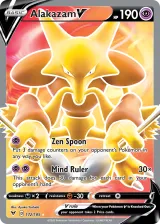 Alakazam V 172/185 Ultra Rare from Vivid Voltage