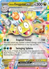 Alolan Exeggutor ex 133/191 Double Rare from Surging Sparks