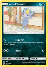 Alolan Meowth 128/236 Common from Cosmic Eclipse