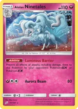 Alolan Ninetales 111/181 Rare Holo from Team Up