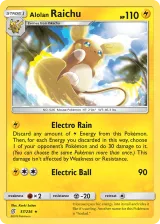 Alolan Raichu 57/236 Rare Holo from Unified Minds