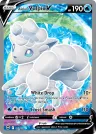 Alolan Vulpix V 173/195 Ultra Rare from Silver Tempest