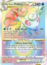 Alolan Vulpix VSTAR 197/195 Rainbow Rare from Silver Tempest