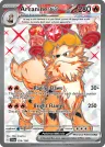 Arcanine ex 224/198 Ultra Rare from Scarlet & Violet Base