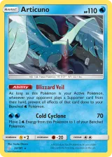 Articuno 32/181 Rare Holo from Team Up