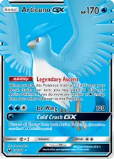 Articuno-GX 154/168 Ultra Rare from Celestial Storm