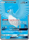 Articuno-GX 154/168 Ultra Rare from Celestial Storm