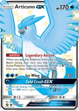 Articuno-GX SV54/SV94 Shiny Rare GX from Hidden Fates