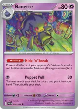 Banette 034/084 Uncommon from Pitch Black