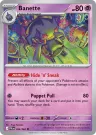 Banette 034/084 Uncommon from Pitch Black