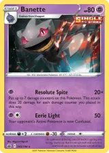 Banette 063/198 Rare from Chilling Reign