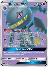 Banette-GX 157/168 Ultra Rare from Celestial Storm
