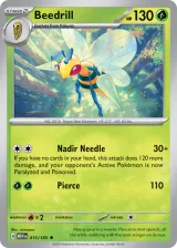Beedrill 015/165 Rare from 151