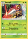 Beedrill 5/181 Rare from Team Up