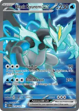 Black Kyurem ex 218/191 Ultra Rare from Surging Sparks