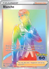 Blanche 082/078 Rainbow Rare from Pokémon GO