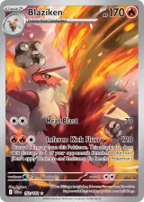 Blaziken 192/182 Illustration Rare from Destined Rivals