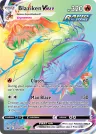 Blaziken VMAX 200/198 Rainbow Rare from Chilling Reign