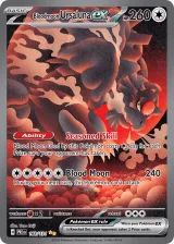 Bloodmoon Ursaluna ex 168/131 Special Illustration Rare from Prismatic Evolutions