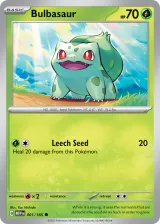 Bulbasaur 001/165 Common from 151