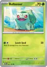 Bulbasaur 001/165 Common from 151