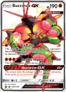 Buzzwole-GX SV68/SV94 Shiny Rare GX from Hidden Fates