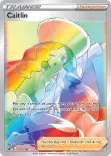 Caitlin 213/198 Rainbow Rare from Chilling Reign