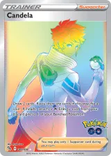 Candela 083/078 Rainbow Rare from Pokémon GO