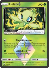 Celebi ◇ 19/214 Rare Prism Star from Lost Thunder