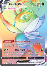 Celebi VMAX 199/198 Rainbow Rare from Chilling Reign