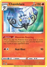 Chandelure 026/196 Rare Holo from Lost Origin
