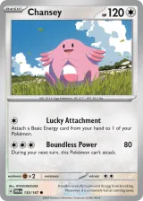 Chansey 133/167 Common from Twilight Masquerade