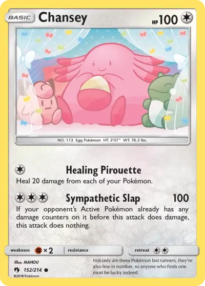 Chansey 152/214 Common from Lost Thunder