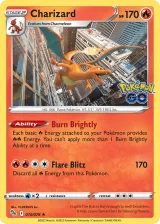 Charizard 010/078 Rare Holo from Pokémon GO
