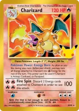 Charizard 4/102 Rare Holo from 30th Celebration