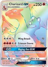 Charizard-GX 150/147 Rainbow Rare from Burning Shadows