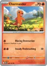 Charmander 004/165 Common from 151
