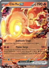Chi-Yu ex 040/193 Double Rare from Paldea Evolved