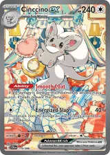Cinccino ex 119/086 Special Illustration Rare from Chaos Rising