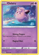 Clefairy 074/192 Common from Rebel Clash