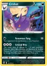 Crobat 105/195 Rare Holo from Silver Tempest