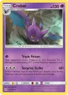 Crobat 56/149 Rare Holo from Sun & Moon Base