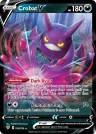 Crobat V 104/189 Rare Holo V from Darkness Ablaze