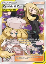 Cynthia & Caitlin 228/236 Ultra Rare from Cosmic Eclipse