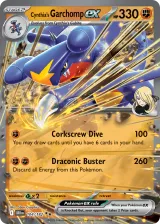 Cynthia's Garchomp ex 104/182 Double Rare from Destined Rivals