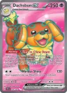 Dachsbun ex 160/142 Ultra Rare from Stellar Crown